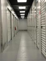 storage units photo of hallway lighting